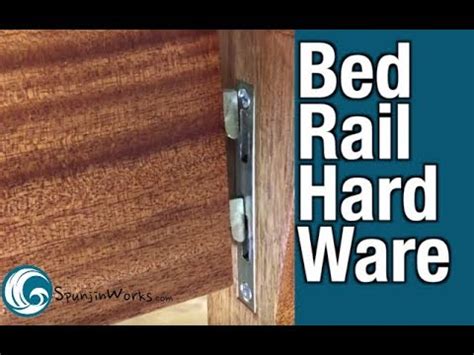 bed rail fasteners instructions